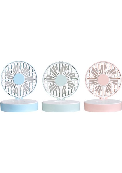 USB Mini Elle Taşınır Ayna Fanı (Yeşil)(Yurt Dışından) fiyatları