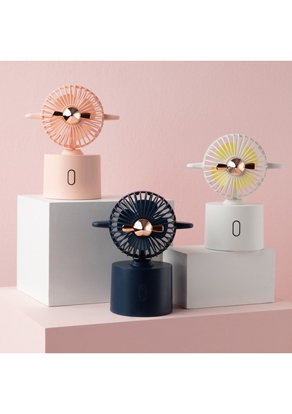 Yaratıcı Uçak Sallayan Kafa Hayranı Ofis Masaüstü USB Şarj Mini Fan (Kiraz Çiçeği Tozu) (Yurt Dışından) fiyatları