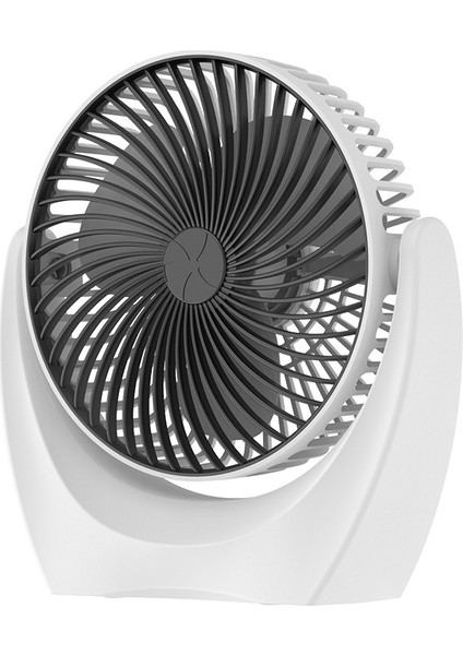 USB Masaüstü Fan Mini Ev Yurt Taşınabilir Fan, Renk: U Türü (Siyah)(Yurt Dışından)