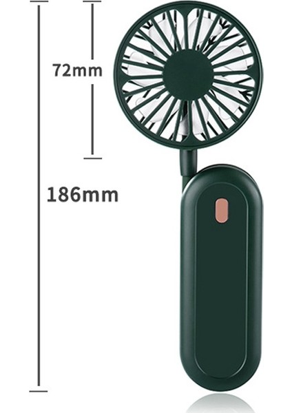 Ln2 Asma Boyun Küçük Fan Dış Mekan Katlanabilir USB Tembel El Fan (Pembe)(Yurt Dışından) modelleri