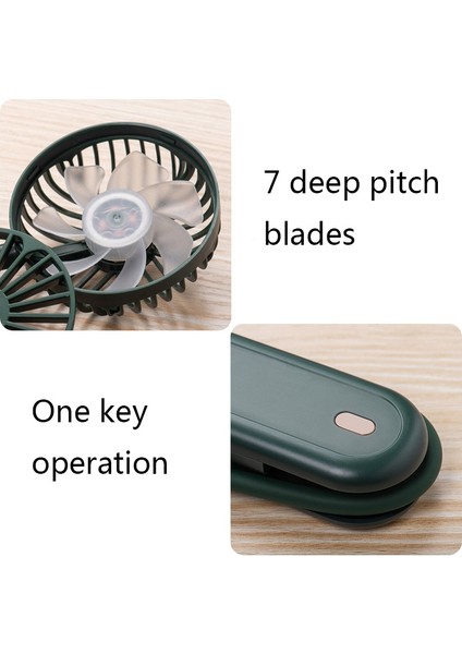 Ln2 Asma Boyun Küçük Fan Dış Mekan Katlanabilir USB Tembel El Fan (Beyaz)(Yurt Dışından) fırsatları