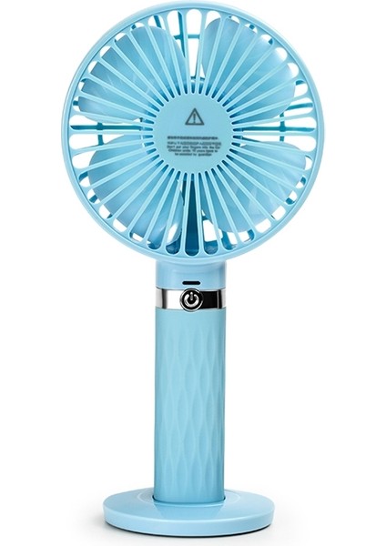 S8 Taşınabilir Sessiz El Masaüstü Elektrik Fan, 3 Hızlı Kontrol (Gökyüzü Mavisi) (Yurt Dışından)