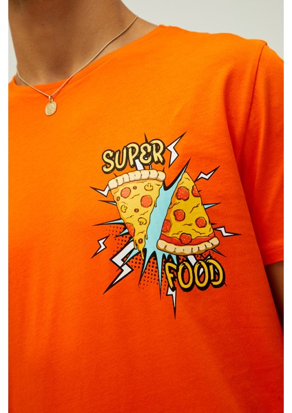 22.01.07.033-C38 Super Food Erkek T-Shirt