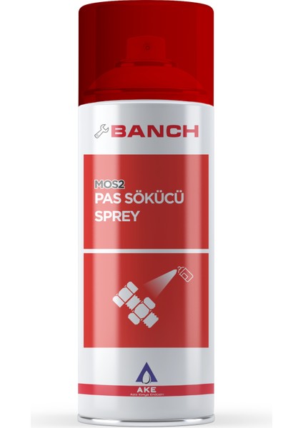 Mos2 Katkılı Pas Sökücü Sprey 400 ml