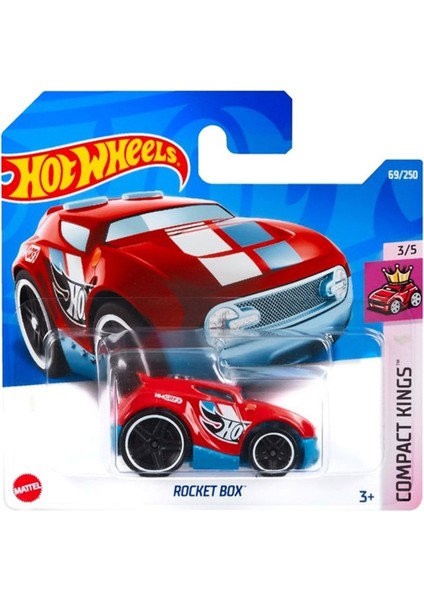 Rocket Box Hot Wheels Tekli Arabalar 1/64 Ölçek Metal Oyuncak Araba