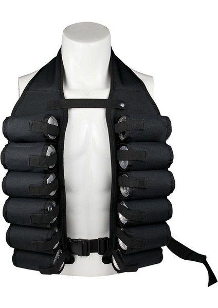 Içecek Yelek Oxford Bez Toka Tutucu Can Piknik Erkekler Siyah Için Soda Kemer Kılıfı (Yurt Dışından) modelleri