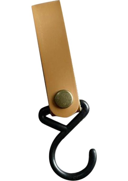 Asılı Askı Kanca Kamp Yürüyüş Çadır Tencere Askı Tutucu Metal S-Kanca Kahverengi (Yurt Dışından)