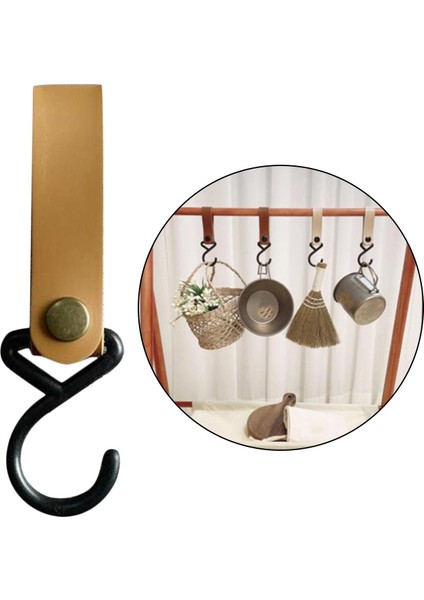 Asılı Askı Kanca Kamp Yürüyüş Çadır Tencere Askı Tutucu Metal S-Kanca Kahverengi (Yurt Dışından) fırsatları