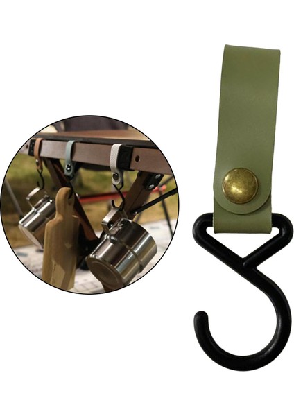 Asılı Askı Kanca Kamp Yürüyüş Çadır Tencere Askı Tutucu Metal S-Kanca Yeşil (Yurt Dışından) indirimleri