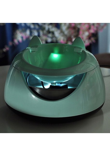 Elektrikli Otomatik Evcil Dilsiz Su Filtresi Dağıtıcıları Dolaşım Içme Çeşmesi Sensörü Gece Lambası Iç Paslanmaz Çelik Kase | Kedi Besleme ve sulama Malzemeleri (Yurt Dışından)