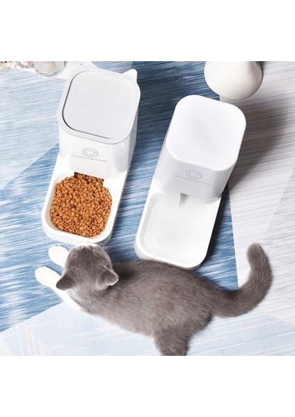 Pet Otomatik Besleyici Köpek Kedi Yavru Gıda Drinker Su Besleyici Çancı Kase Oto Besleyici Dağıtıcı Büyük Kapasiteli Kendini Dağıtım Kase | Köpek Besleme (Yurt Dışından) modelleri
