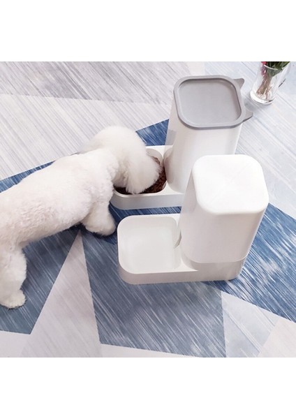 Pet Otomatik Besleyici Köpek Kedi Yavru Gıda Drinker Su Besleyici Çancı Kase Oto Besleyici Dağıtıcı Büyük Kapasiteli Kendini Dağıtım Kase | Köpek Besleme (Yurt Dışından) fırsatları