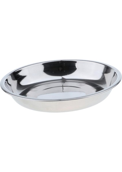 Paslanmaz Çelik Plaka Çanak Açık Kamp Piknik Gıda Konteyner 18X2.5 cm (Yurt Dışından)