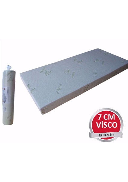 150X200 Bambu 7 cm Visco Yatak Pedi 150X200 Visko Yatak Pedi 7 cm