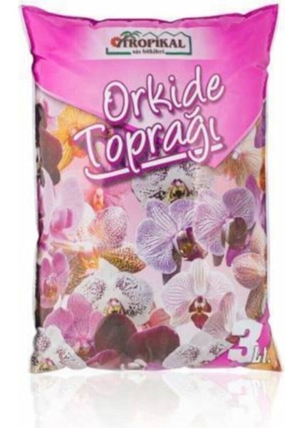 Orkide Toprağı 3 L Paket