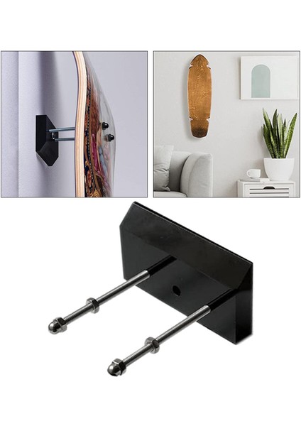 Kaykay Duvar Asılı Kanca Longboard Decks Vitrin Paten Boards Siyah (Yurt Dışından) indirimleri