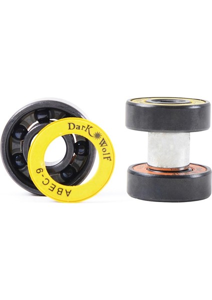 Kaykaylar Için 8 Adet 22MM Standart Rulmanlar Longboards Quad Paten Scooter (Yurt Dışından)