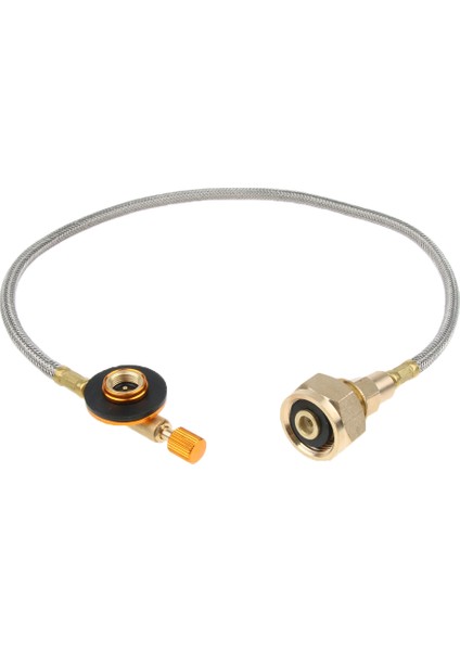 Propan Tank Adaptörü Hortum Silindir Propan Tankı Kamp Yürüyüş Barbekü Gaz Sobası (Yurt Dışından)