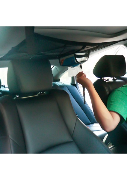 Araba Tavan Örgü Saklama Çantası Iç Suv Net Organizatör Van 78X53CM Için Ayarlanabilir (Yurt Dışından) fiyatları