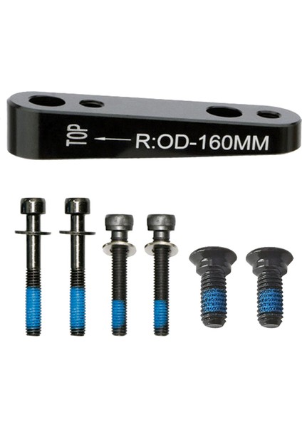 Bisiklet Disk Adaptörü 160MM Bisiklet Disk Fren Braketi Kumpas Ekipmanları Parçaları Arka (Yurt Dışından)