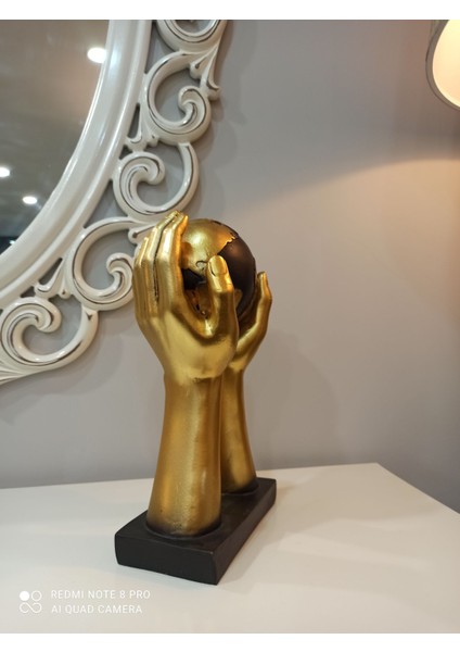 A Plus 2 El Dünya Dekoratif Aksesuar- Siyah Gold