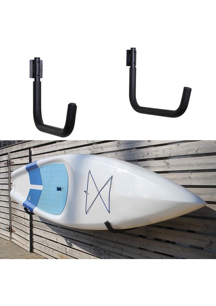 2 Adet Kayık Askı Surfboard Kapalı Açık Garaj Duvar Dağı Depolama Raf (Yurt Dışından)