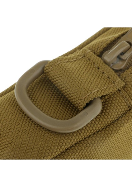 Küçük Açık Kamp Kullanımı Molle Kemer Paketi Çanta Yardımcı Gadget Kılıfı Çanta, Tan (Yurt Dışından)