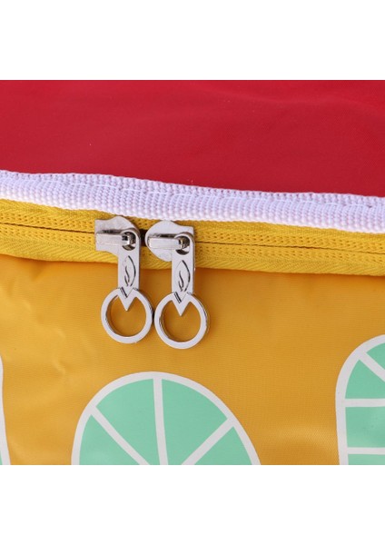 Yalıtımlı Soğutucu Saklama Çantası Taşıma Tote - Sarı (Yurt Dışından)