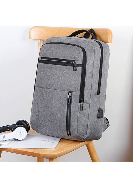 Sırt Çantası Erkek Büyük Kapasiteli Iş Seyahat Çantası Bilgisayar Sırt Çantası Moda Trendi Oxford Kumaş Kolej Öğrenci Çantası fiyatları