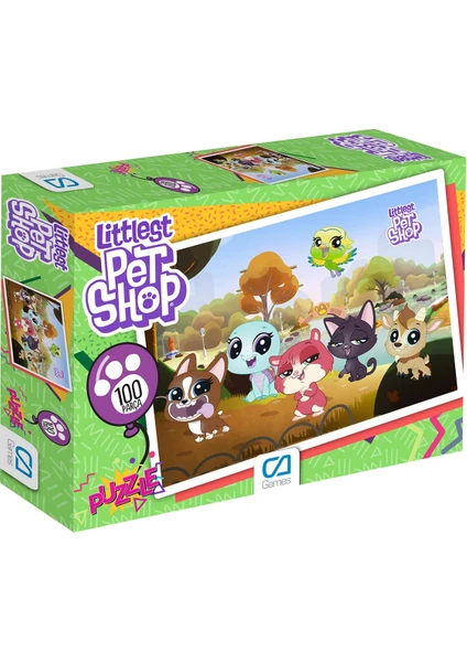 Littlest Pet Shop 100 Parça Kutulu Puzzle