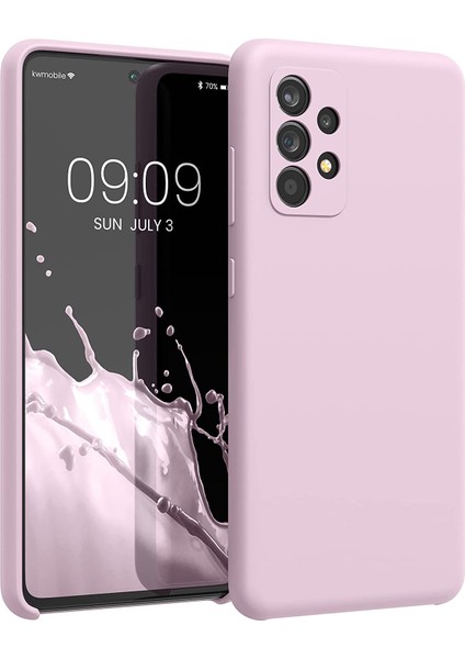 Samsung Galaxy A53 5g Kılıf Lansman Içi Kadife Silikon Kılıf Kapak