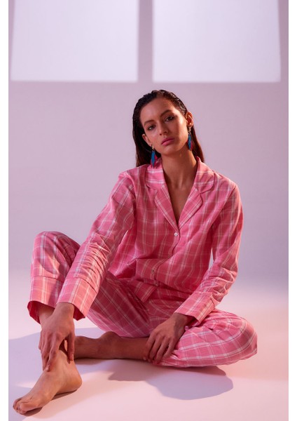 Metis Pijama Takımı Pembe