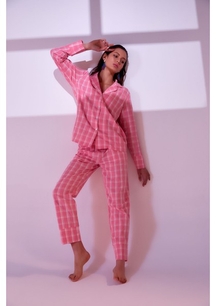 Metis Pijama Takımı Pembe