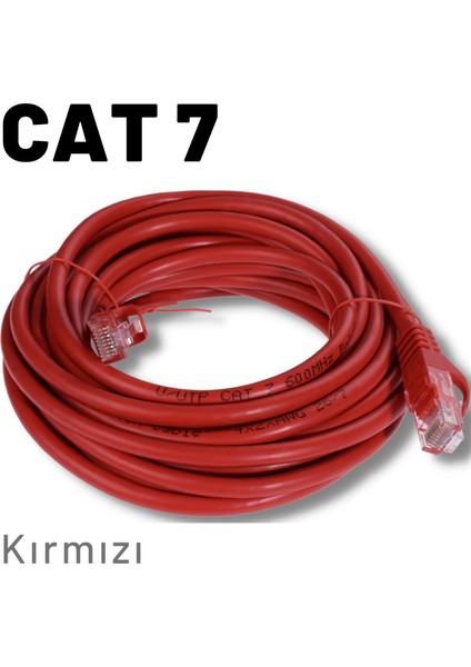 5 Adet  Cat7 Kablo Ethernet Network Internet Lan Kablosu