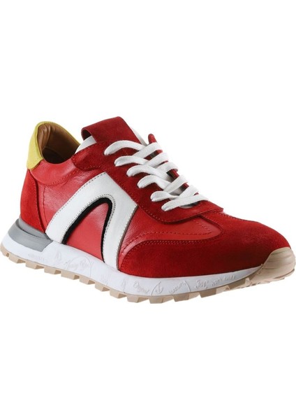 Kırmızı Multi Deri Erkek Spor Ayakkabı fiyatları