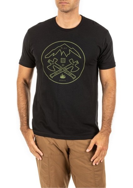 Acy Crossed Axe Mountain T-Shirt