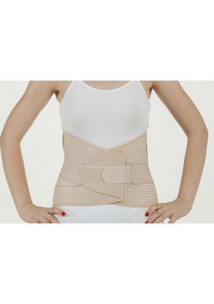 Lumbosacral Korse Çelik Balenli Lumbosakral Korse Bedensiz Kemerli Pedli