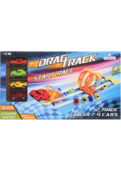 Drag Track Yarış Pisti 18 Parça