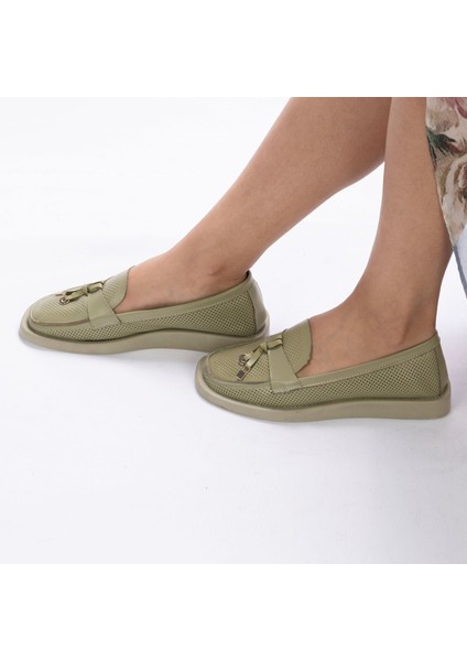 Kadın Hakiki Yumuşak Deri Günlük Loafer Babet Ayakkabı modelleri