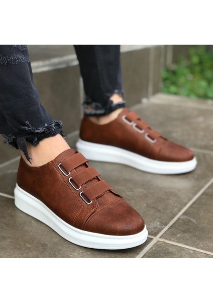 Wagoon WG026 Taba Kalın Taban Casual Erkek Ayakkabı