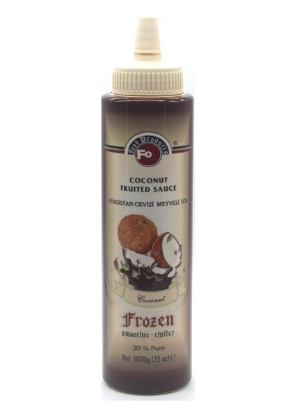 Frozen Hindistan Cevizi Meyveli Sos Püre 1 kg