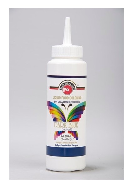 Lacivert Sıvı Gıda Boyası 280 ml