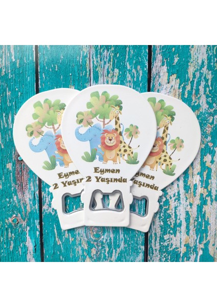Hoşgeldin Bebek Balon Magnet Açacak Safari 25'li