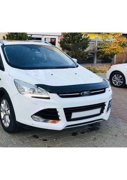Kuga 2012 - 2016 Ön Kaput Koruyucu Rüzgarlığı Piano Black 3.2 mm Kalın Plastik fiyatları