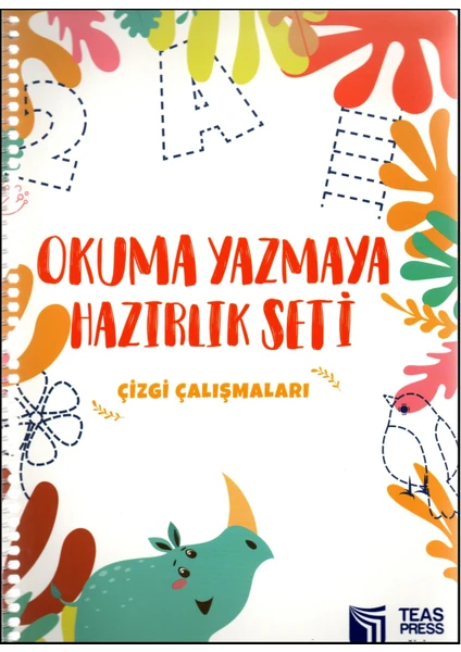 Gerçek Başarı Teas Press Eğitim Okuma Yazmaya Hazırlık Çizgi Çalışmaları