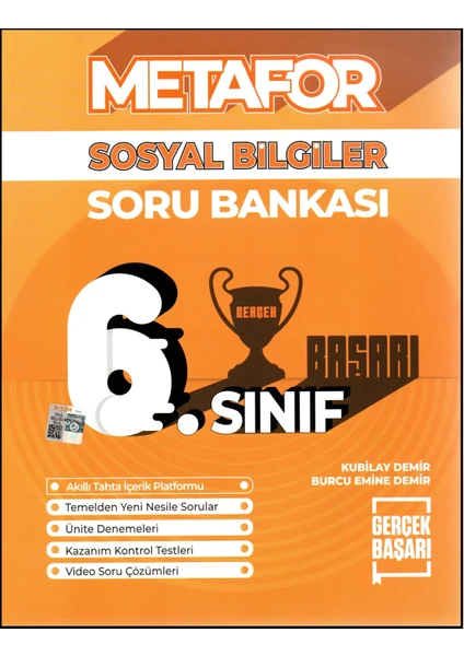 Gerçek Başarı Yayınları  6.Sınıf Sosyal Bilgiler Metafor Soru Bankası