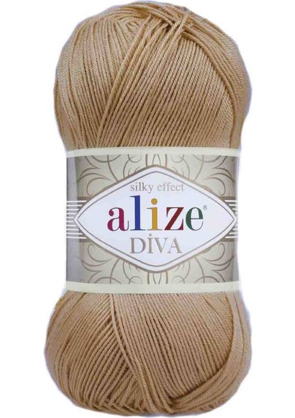 Diva El Örgü Ipi Karamel 369