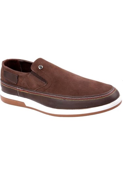 353749 Günlük Erkek Bağcıksız Deri Ayakkabı