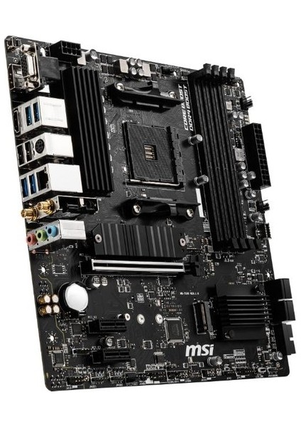 Msı B550M Pro-Vdh Wıfı B550 4xddr4 Vga/dvı/hdmı 2xm.2 1xglan Usb3.1 Am4 Anakart