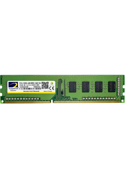 Twınmos 4gb 1600MHZ Ddr3 1.35V Pc Ram MDD3L4GB1600D